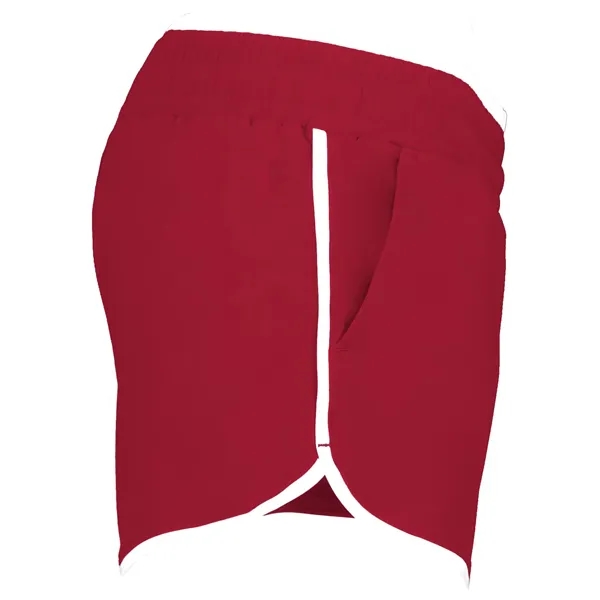 Ladie's breathable court shorts with a 4" inseam.... from ASI 37461 Augusta Sportswear / Holloway Sportswear