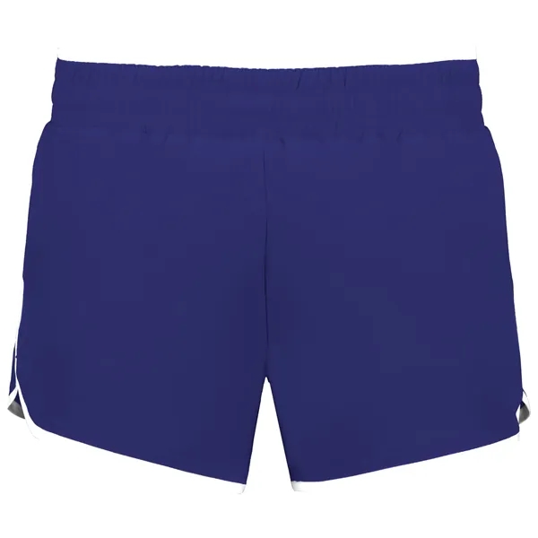 Ladie's breathable court shorts with a 4" inseam.... from ASI 37461 Augusta Sportswear / Holloway Sportswear