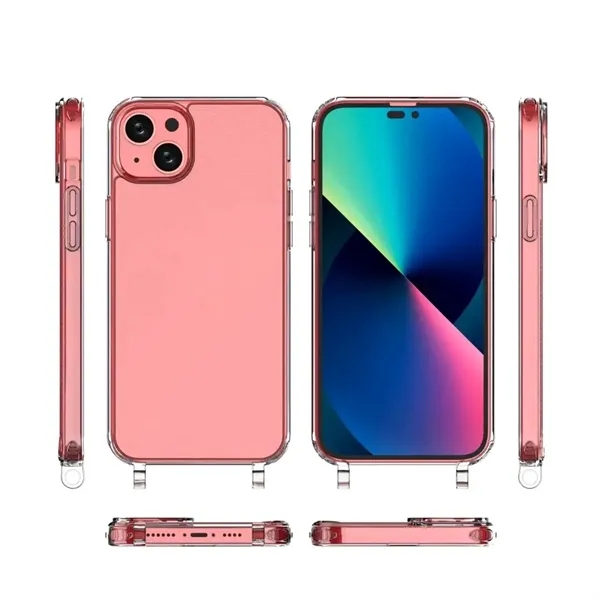 Shockproof transparent TPU phone case plus full color printing on 1... from ASI 37218 Athena Promo (tm)