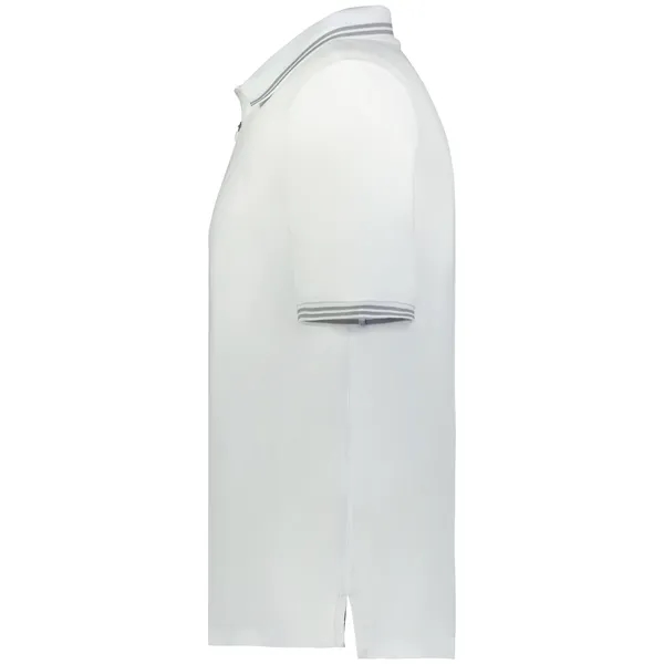 Moisture wicking adult size polo with zippered placket.... from ASI 37461 Augusta Sportswear / Holloway Sportswear