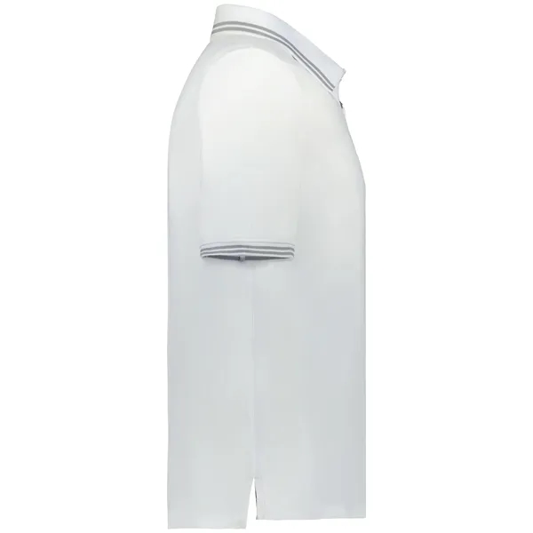 Moisture wicking adult size polo with zippered placket.... from ASI 37461 Augusta Sportswear / Holloway Sportswear