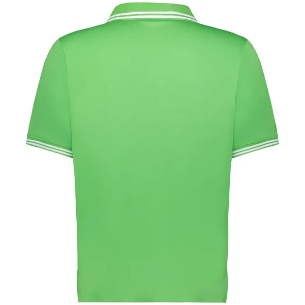 Moisture wicking adult size polo with zippered placket.... from ASI 37461 Augusta Sportswear / Holloway Sportswear