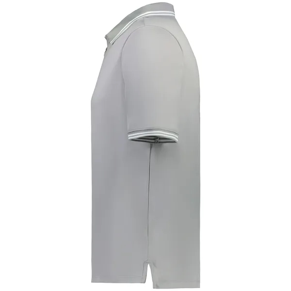 Moisture wicking adult size polo with zippered placket.... from ASI 37461 Augusta Sportswear / Holloway Sportswear