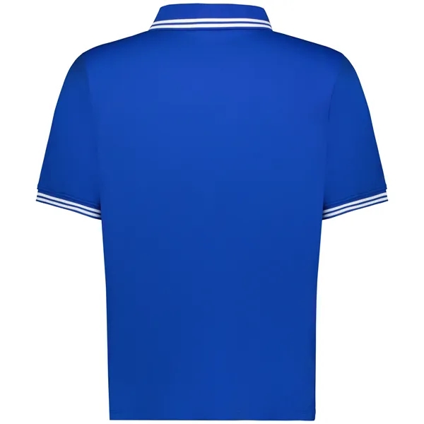 Moisture wicking adult size polo with zippered placket.... from ASI 37461 Augusta Sportswear / Holloway Sportswear