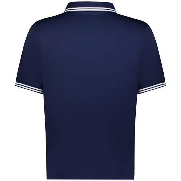 Moisture wicking adult size polo with zippered placket.... from ASI 37461 Augusta Sportswear / Holloway Sportswear