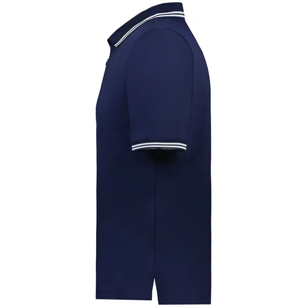 Moisture wicking adult size polo with zippered placket.... from ASI 37461 Augusta Sportswear / Holloway Sportswear