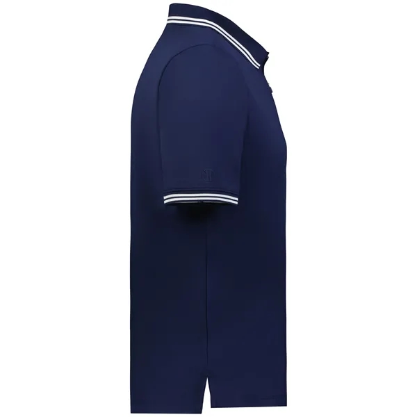 Moisture wicking adult size polo with zippered placket.... from ASI 37461 Augusta Sportswear / Holloway Sportswear