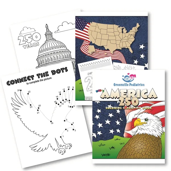 This 20 page coloring book with Full Color Logo on front... from ASI 56080 Playing Cards On Demand