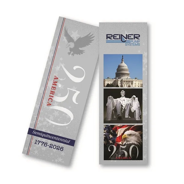 Bookmarks with full color logo printed on one side.... from ASI 56080 Playing Cards On Demand