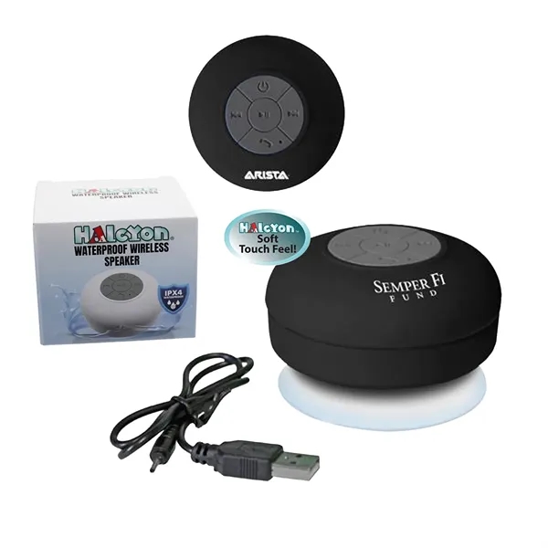 Halcyon® Waterproof Wireless Speaker... from ASI 30270 Aakron Line