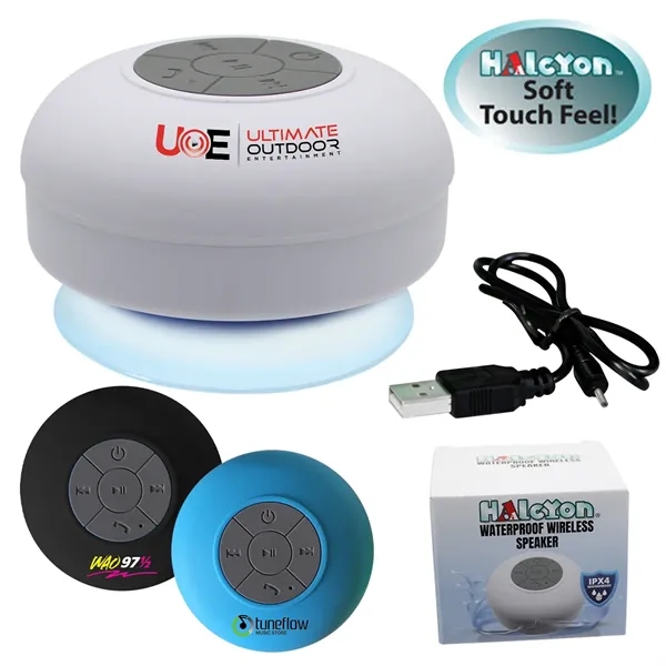 Halcyon® Waterproof Wireless Speaker... from ASI 30270 Aakron Line