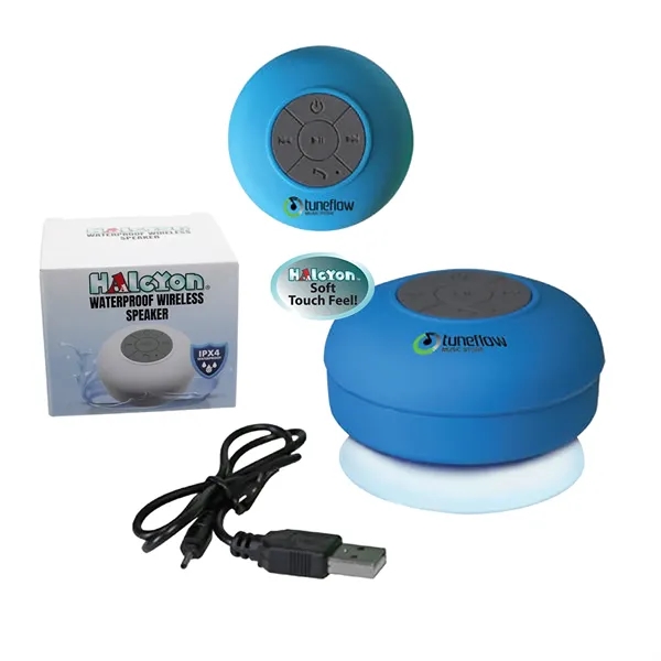 Halcyon® Waterproof  Wireless Speaker, Full Color Digital... from ASI 30270 Aakron Line