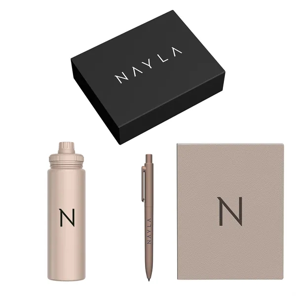 Gift Set includes:..P926.. - LARGE JOURNAL GIFT BOX BOTTLE FIT..ST4863.. -... from ASI 88660 Spector & Co.
