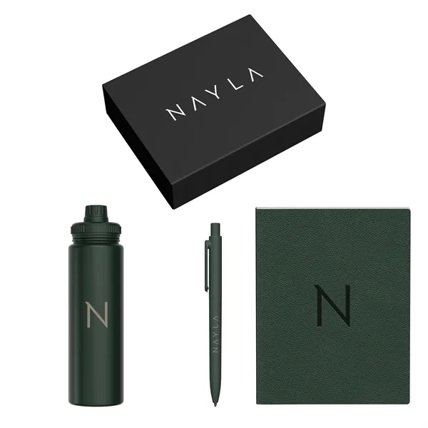 Gift Set includes:..P926.. - LARGE JOURNAL GIFT BOX BOTTLE FIT..ST4863.. -... from ASI 88660 Spector & Co.