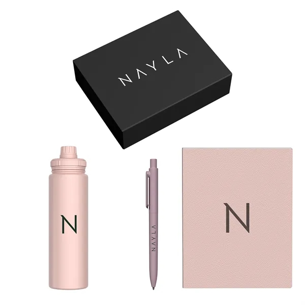 Gift Set includes:..P926.. - LARGE JOURNAL GIFT BOX BOTTLE FIT..ST4863.. -... from ASI 88660 Spector & Co.