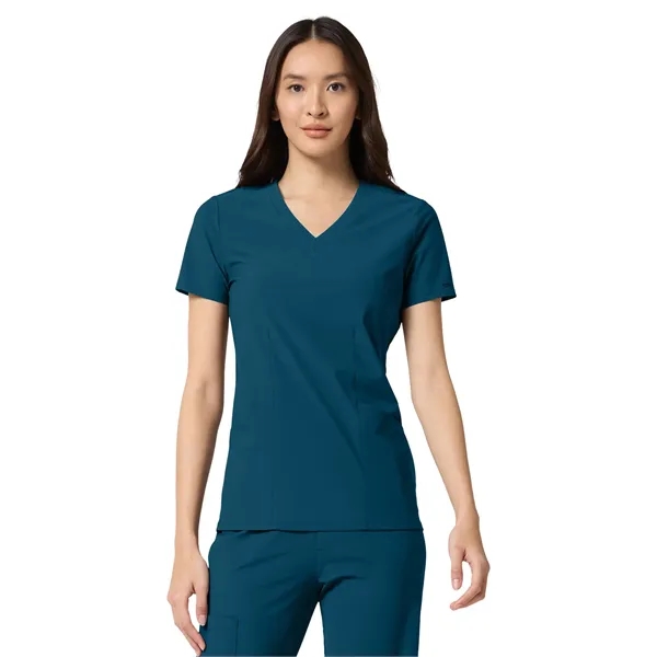 Infinity Pursuit - Women's 2-Pocket V-Neck Top... from ASI 86018 Scrub Authority