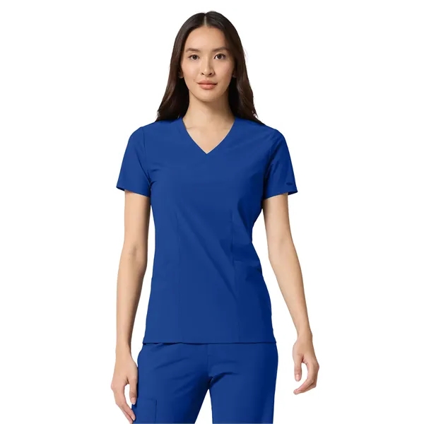 Infinity Pursuit - Women's 2-Pocket V-Neck Top... from ASI 86018 Scrub Authority