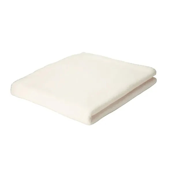 0.12" x 60" x 50" fleece blanket with color-matching whipstitch edging.... from ASI 67866 Logomark/Valumark