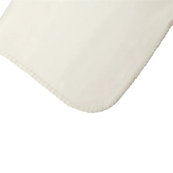 0.12" x 60" x 50" fleece blanket with color-matching whipstitch edging.... from ASI 67866 Logomark/Valumark