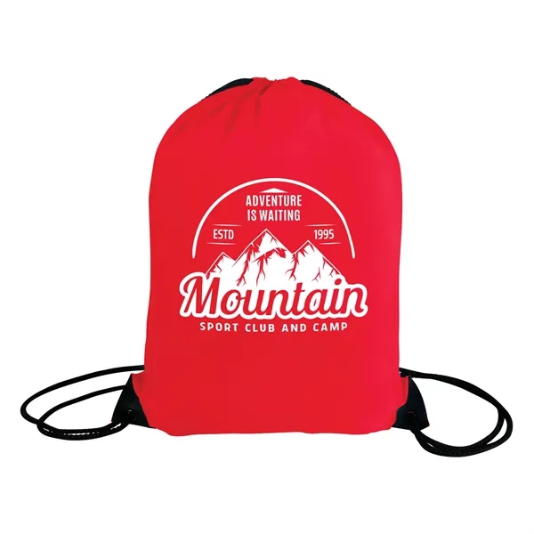 210D RPET sport bag with drawstring closure... from ASI 67866 Logomark/Valumark