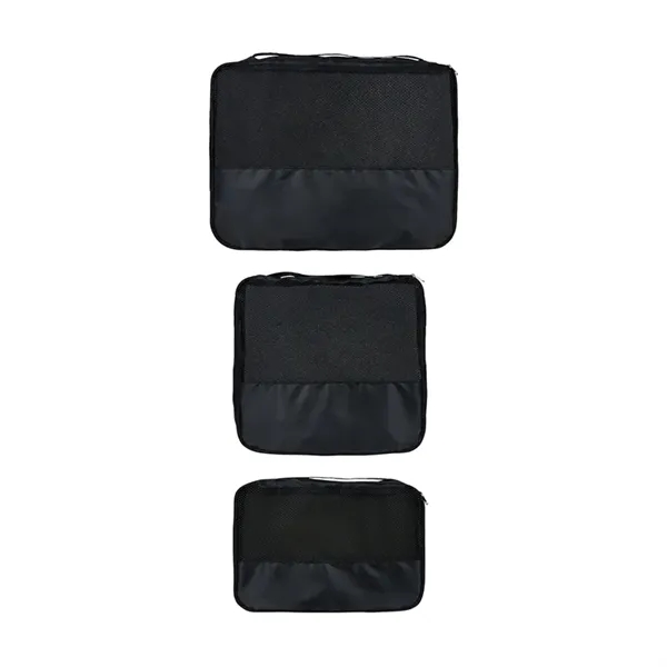 Flynn Recycled (RPET) 3-Piece Packing Cube Set... from ASI 67866 Logomark/Valumark