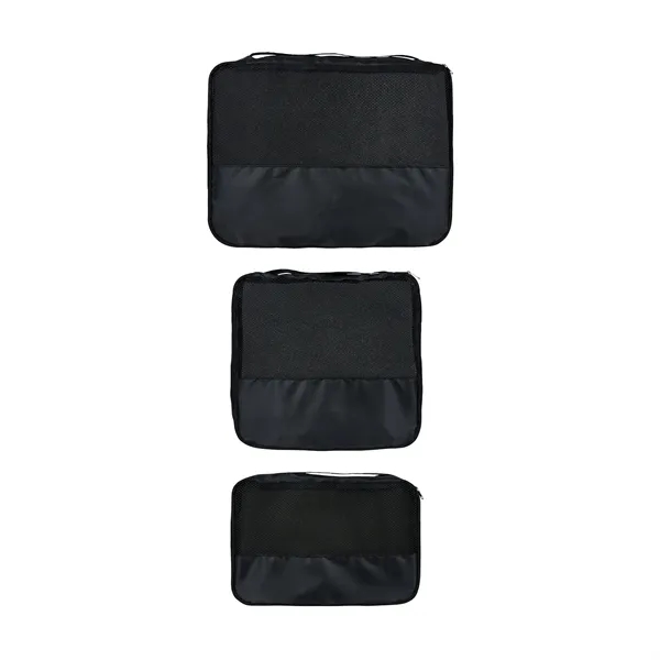 Flynn Recycled (RPET) 3-Piece Packing Cube Set... from ASI 67866 Logomark/Valumark