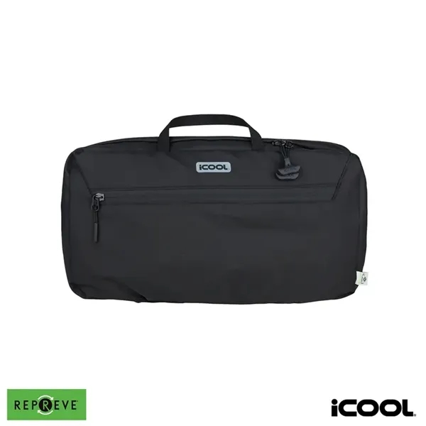 iCOOL® Rockvale Repreve® Packable Puffer 20-Can Cooler Tote... from ASI 67866 Logomark/Valumark