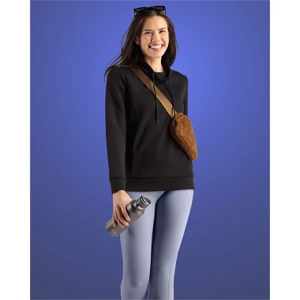 Clique Haven Recycled Womens High Collar Pullover Sweatshirt... from ASI 47965 Cutter & Buck