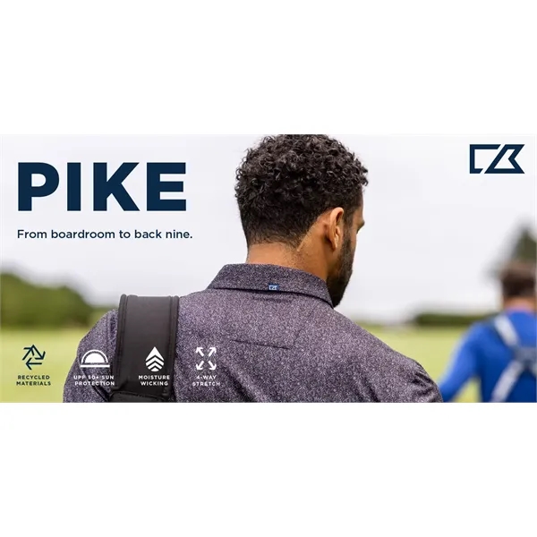 Cutter & Buck Pike Eco Shadow Check Print Recycled Mens B...... from ASI 47965 Cutter & Buck