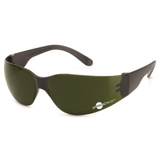 Black lens, black frame, Starlite IR welding safety glasses. Printed on... from ASI 79951 Promosafe