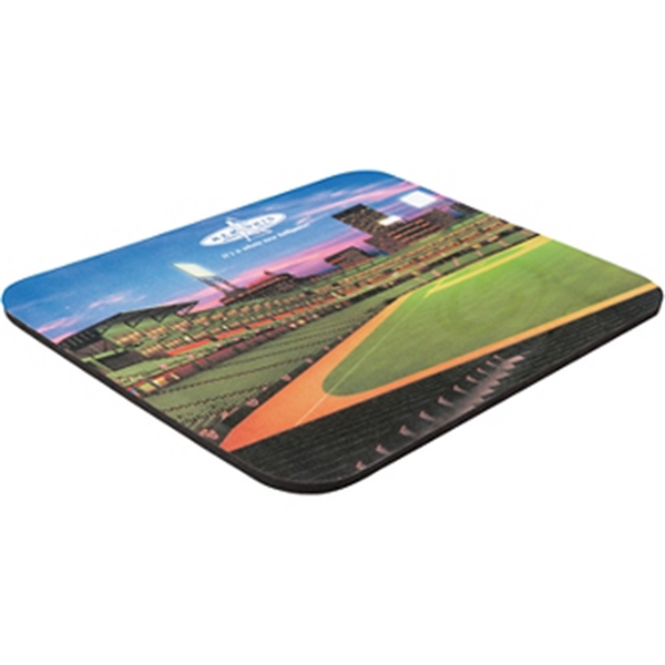 8" x 9 1/2" x 1/4" mouse pad with imprint options.... from ASI 57653 Gold Bond