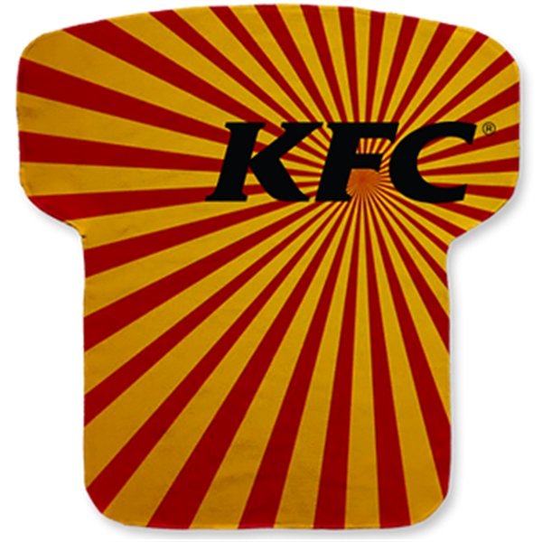 17" x 18" jersey-shaped cooling towel with edge-to-edge sublimation.... from ASI 57653 Gold Bond