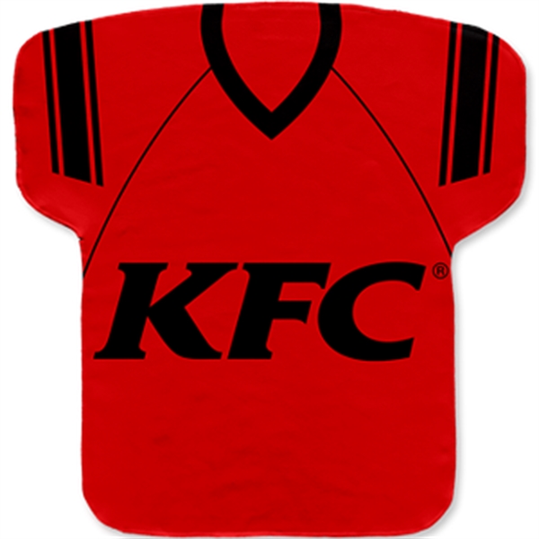 17" x 18" jersey-shaped cooling towel with edge-to-edge sublimation.... from ASI 57653 Gold Bond