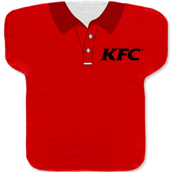 17" x 18" jersey-shaped cooling towel with edge-to-edge sublimation.... from ASI 57653 Gold Bond