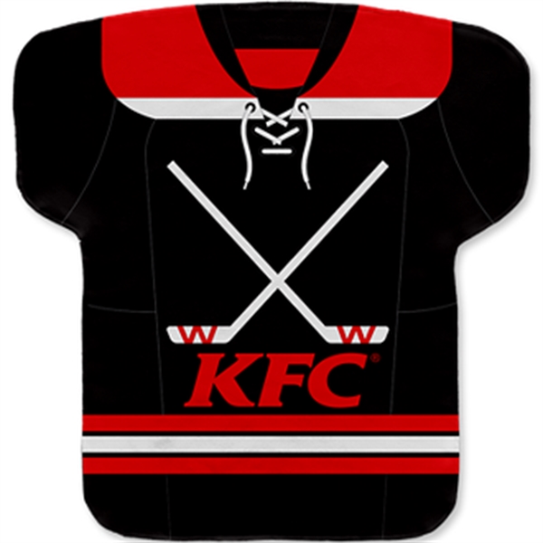 17" x 18" jersey-shaped cooling towel with edge-to-edge sublimation.... from ASI 57653 Gold Bond