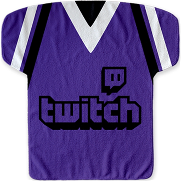 17" x 18"  jersey-shaped rally towel made of 100% polyester.... from ASI 57653 Gold Bond