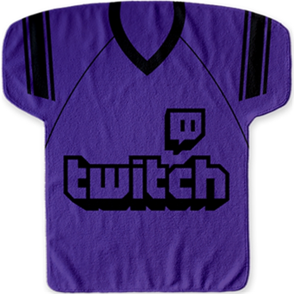 17" x 18"  jersey-shaped rally towel made of 100% polyester.... from ASI 57653 Gold Bond