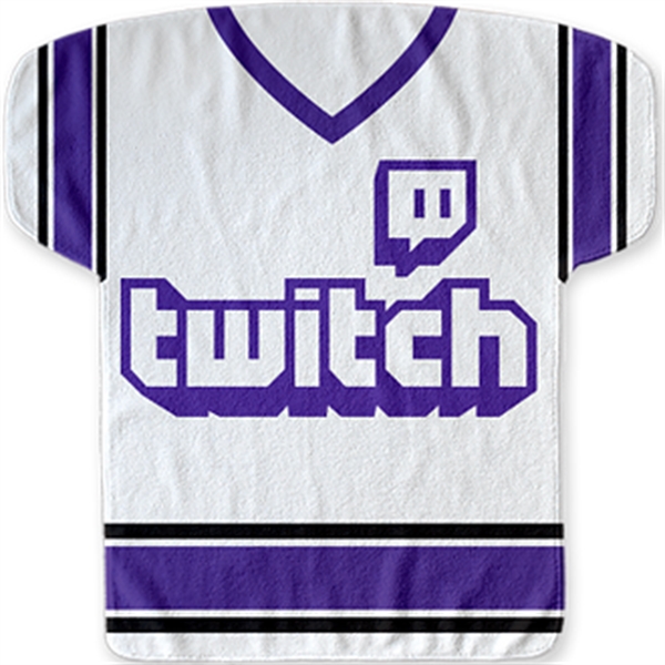 17" x 18"  jersey-shaped rally towel made of 100% polyester.... from ASI 57653 Gold Bond