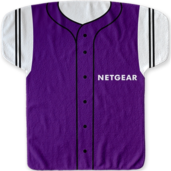 22" x 23" jersey-shaped fitness towel made of 100% polyester with... from ASI 57653 Gold Bond