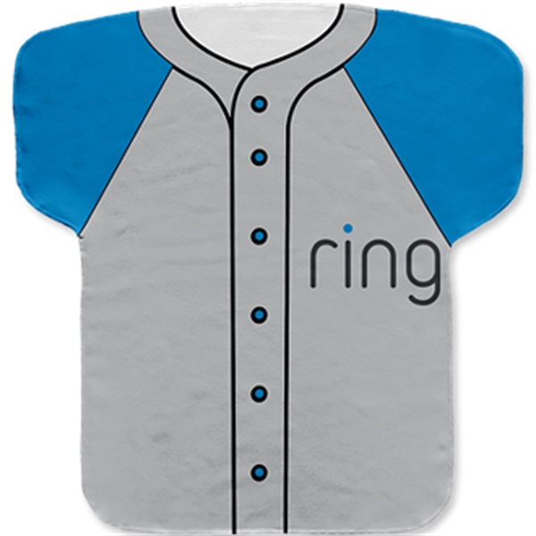 22" x 23" sports jersey-shaped cooling towel with edge-to-edge sublimation.... from ASI 57653 Gold Bond