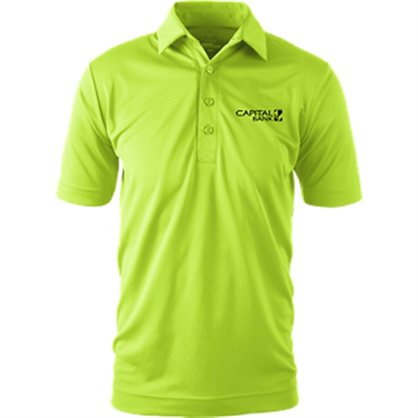Men's polo with quick absorption and fast-drying knit fabric.... from ASI 57653 Gold Bond