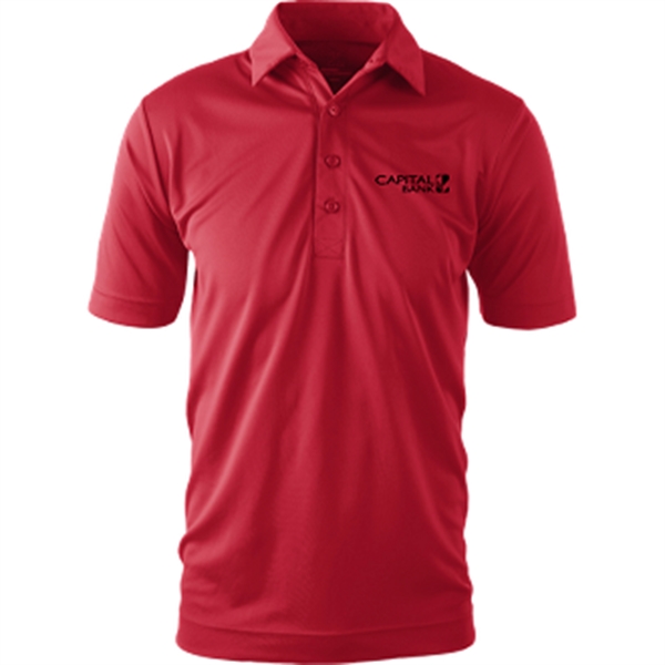 Men's polo with quick absorption and fast-drying knit fabric.... from ASI 57653 Gold Bond