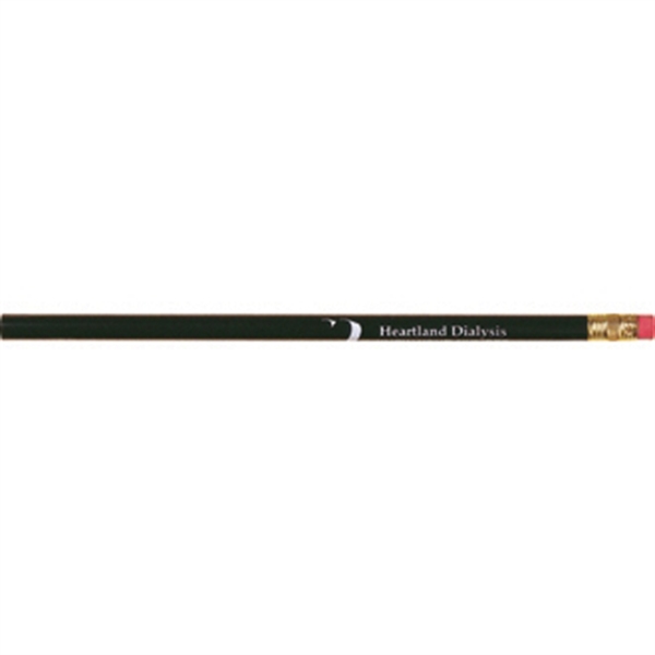 Wooden pencils with No. 2 graphite lead, gold tone ferrule and... from ASI 57653 Gold Bond