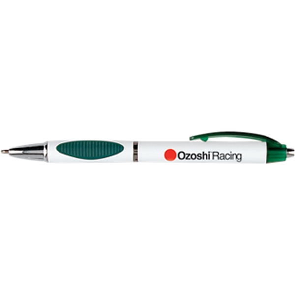 Ballpoint pen with a pocket clip.... from ASI 57653 Gold Bond