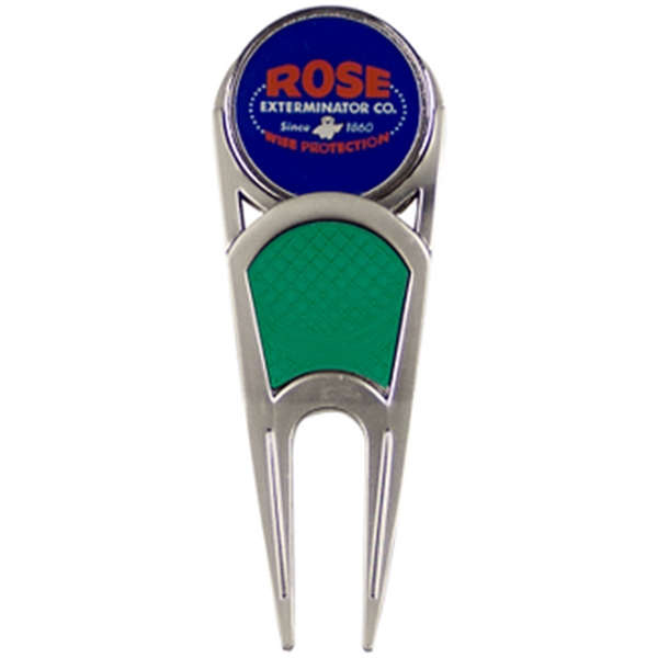 Divot tool with a ball marker.... from ASI 57653 Gold Bond