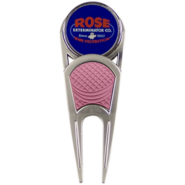 Divot tool with a ball marker.... from ASI 57653 Gold Bond