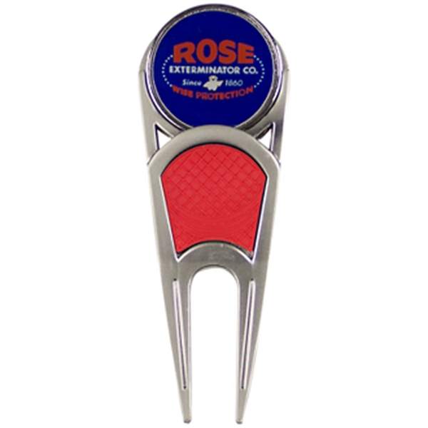 Divot tool with a ball marker.... from ASI 57653 Gold Bond
