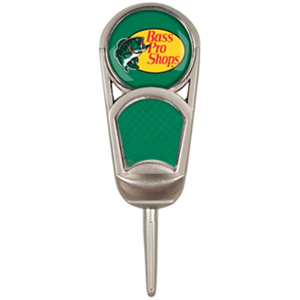 Golf ball marker with an assortment of colors.... from ASI 57653 Gold Bond
