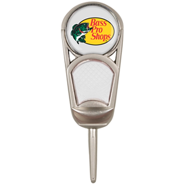 Golf ball marker with an assortment of colors.... from ASI 57653 Gold Bond