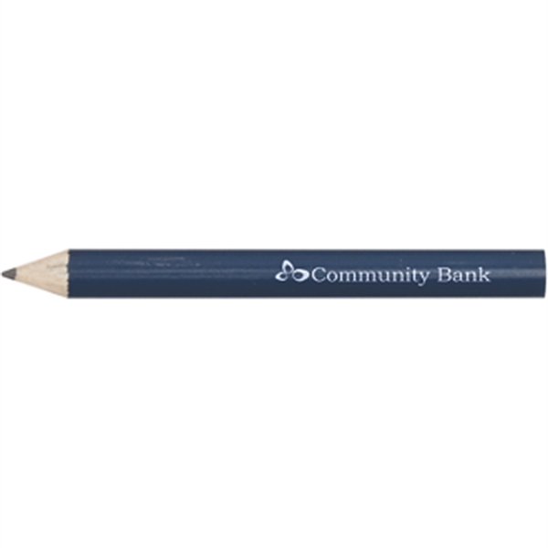 3.25" round wooden golf pencils.... from ASI 57653 Gold Bond